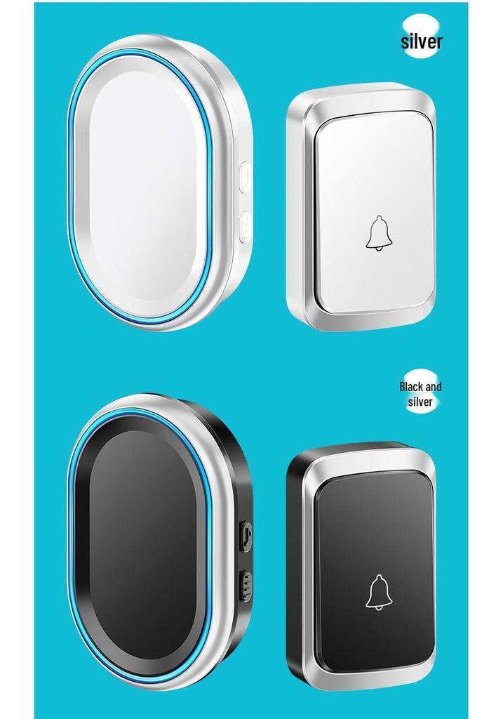 Smart Waterproof Wireless Doorbell with Ultra-Long Range and Ding-Dong Caller, Ideal for Home and Elderly Use