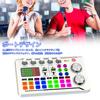 BONKYO M998 Karaoke Microphone Set for Home DJs, F998 DJ Mixer Set, Live Sound Card, Male/Female Voice Changer/Audio Mixer, Streaming Equipment for Co