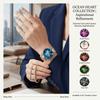 Fashion Stainless Steel Ocean Star Watch Polished Jewelry Accessories Quartz Watch Bracelet Ladies' Wristwatch Business