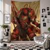 Arazzo da Parete Warhammer 40K Arte Tessuto da Appendere Sfondo Decorativo Copertura per Decorazione della Stanza