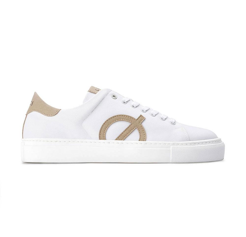 Loci Nine Vegan Sneakers White/Stone/Stone Lc-009-011