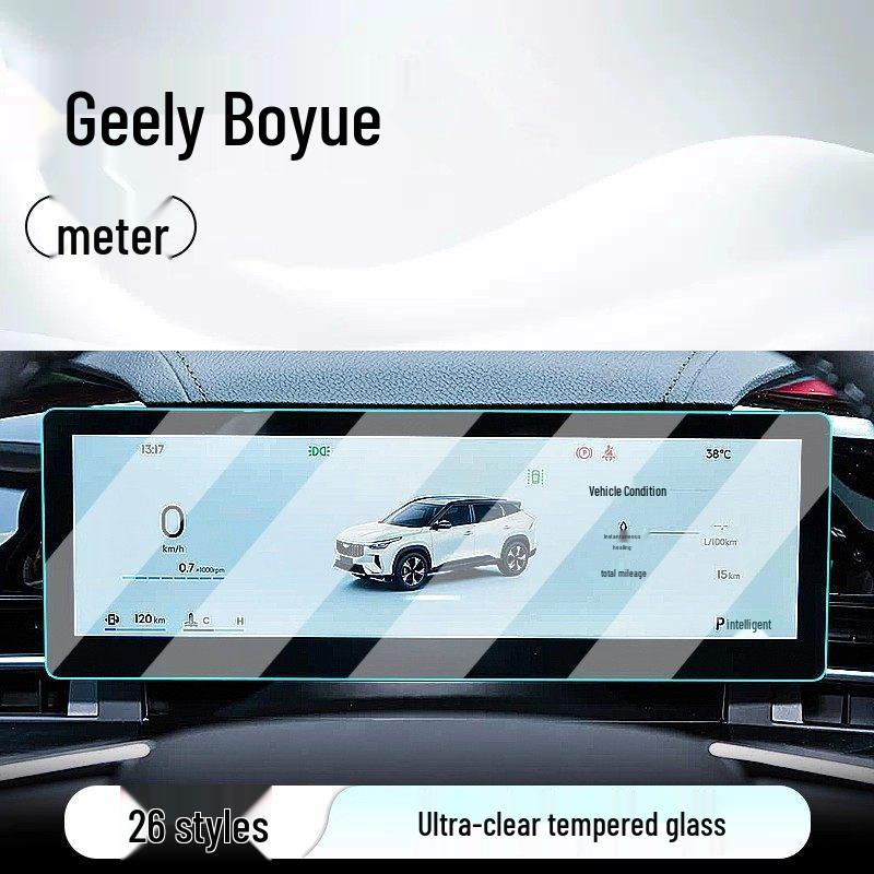 Geely Boyue 26-Model Center Console Tempered Screen Protector