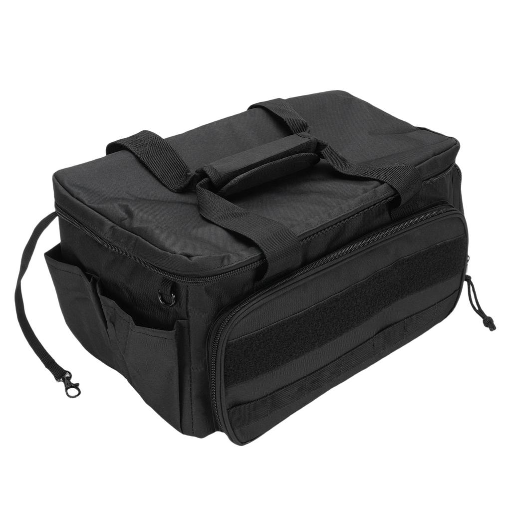 14 Inch Heavy Duty Tool Bag Nylon Multi Pockets Tool Storage Organizer Bag with Padded Handle for Home Outdoor Maintenance