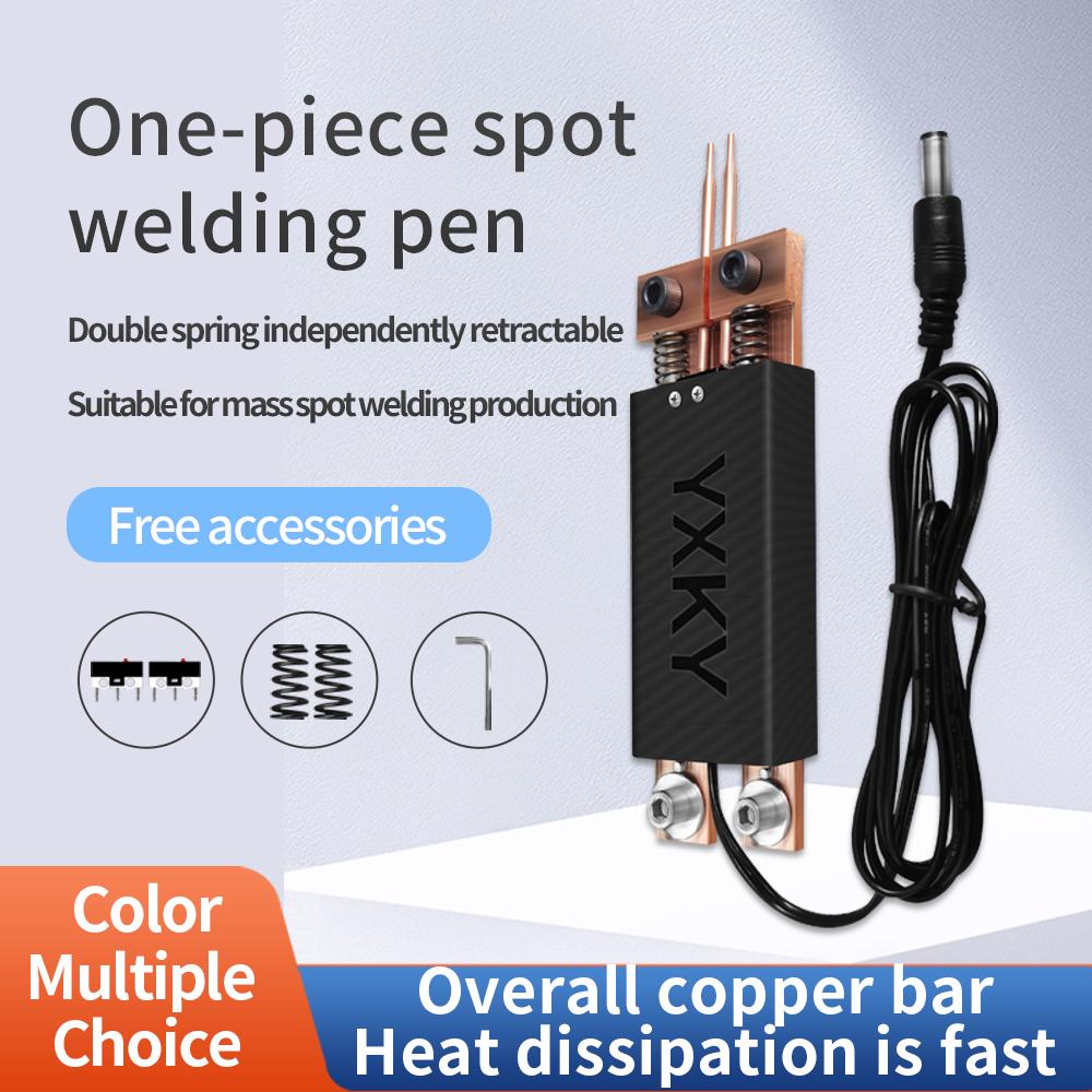 4-12V Spot Welding Pen for 18650 Battery Spot Welder Machine Handheld Integrated Welder Weld Machine Nickel Accessory DIY Tools