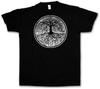 YGGDRASIL TREE LOGO II T-SHIRT - Arsen Celtic Irminsul Of Thor Life Odin Loki