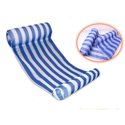 Lit flottant pour adultes, rangée gonflable Portable pliable pour l'été, plage de natation en plein air