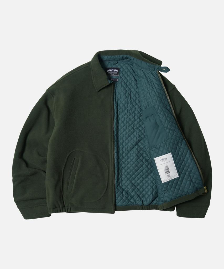 Giacca Drizzler in Pile Frizmworks _ Verde Scuro