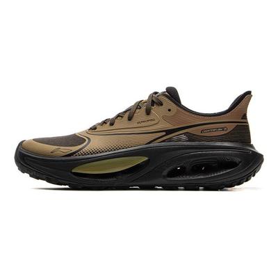 Li Ning CF Outdoor Watschuhe Unisex Wanderschuhe Gelb Walnussbraun AHCV017-3