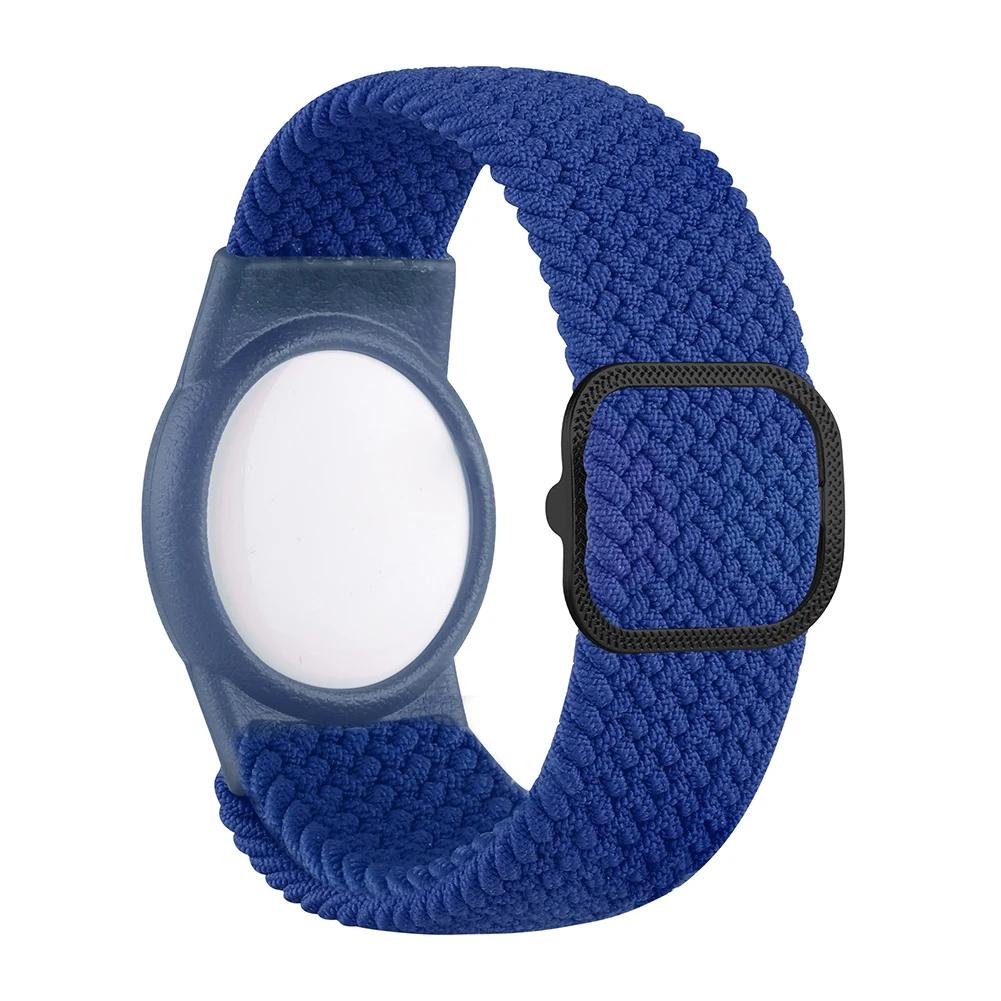 Kinderarmband für Apple AirTags Schutzhülle Kratzfestes Armband Verstellbares Armband für Apple Air Tag GPS-Tracker Halter