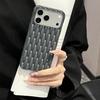 The new twist heat dissipation is suitable for iPhone17Pro mobile phone case Apple 16 summer hollow solid color anti-drop soft case