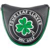 [Odyssey] Putter Headcover Mallet Style (Clover, White/Green, #2 Black)