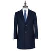 Luomeng Men's Business Wool Blend Overcoat