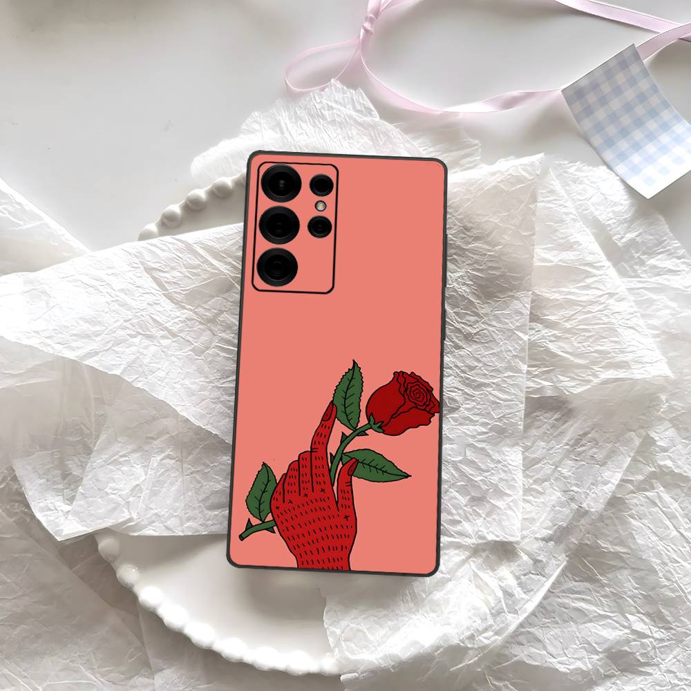 Polly Nor Print Phone Case For Samsung S 24 Fe 25 Ultra Plus 20 Lite 21 30 22 23 24 22 Ultra 5G Fundas