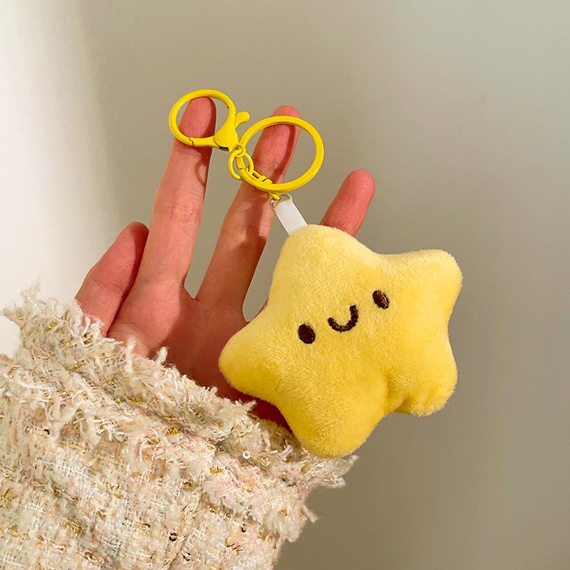 Cute Doll Pendulum Small Gift Pendant Ground Marketing Cartoon Keychain Plush Doll Backpack Bag Lanyard Accessories