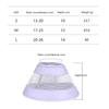 Elizabethan Collar for Cats Biting Licking Proof Dog Breathable Collar Neck Wound Protectors Dog Injury Recovery Collar