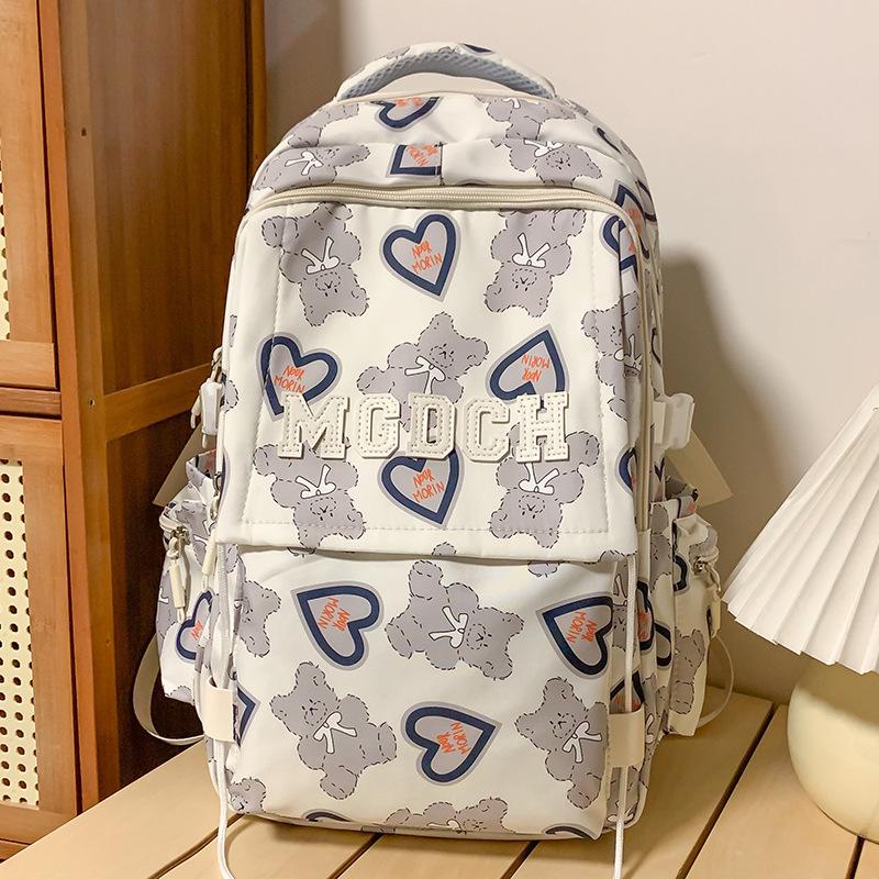 Children Elementary School Girls Junior High School Students Love Backpack High School Students College Students Backpack