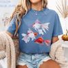 Vintage Goldfish Shirt Comfort Colors, Retro Fancy Goldfish Graphic Tee, Y2K Cute Fish Shirt, Aquarium Fish Lover Shirt, Goldfish Lover Gift