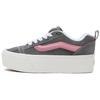 Vans Knu Stack Abrasion Resistant Low Top Skateboard Shoes Unisex Gray VN000CP6GRY