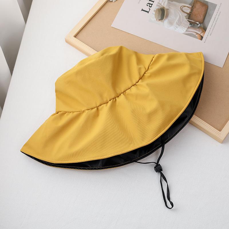 

Vinyl sunscreen visor hat big head circumference summer fashion face cover UV sun hat UV bucket hat autumn large size (60-65cm)