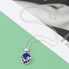 Vampire Diaries Anti-Sunlight Silver-Plated Cat's Eye Stone Necklace - European/American Film & TV Series Accessory