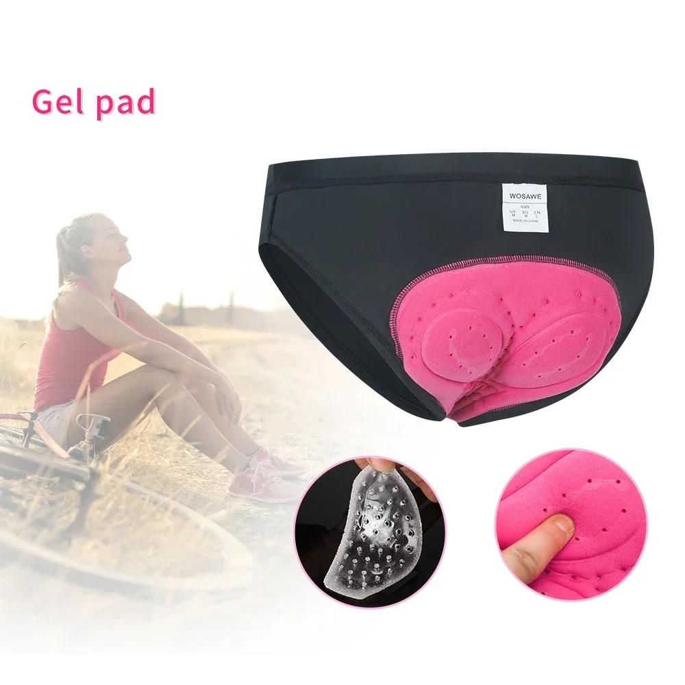 1 Stuk Dames 3D Gewatteerd Fiets Ondergoed Fietsbroek Ademend Absorberend Rijbroek Voor Dames