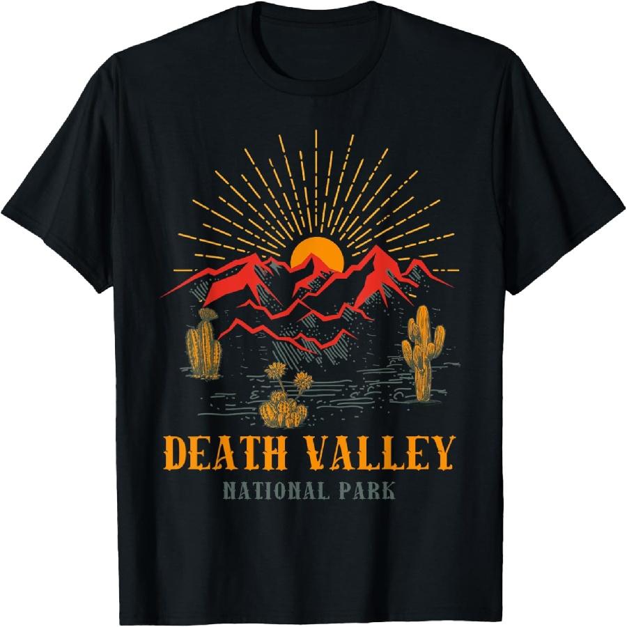 Death Valley National Park USA Graphic T-Shirt XXXXXL чёрный