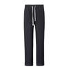 Men's Casual Linen Two-Piece Set with Long Sleeve Shirt and Drawstring Straight Leg Pants Comfortable Loose Fit Color
