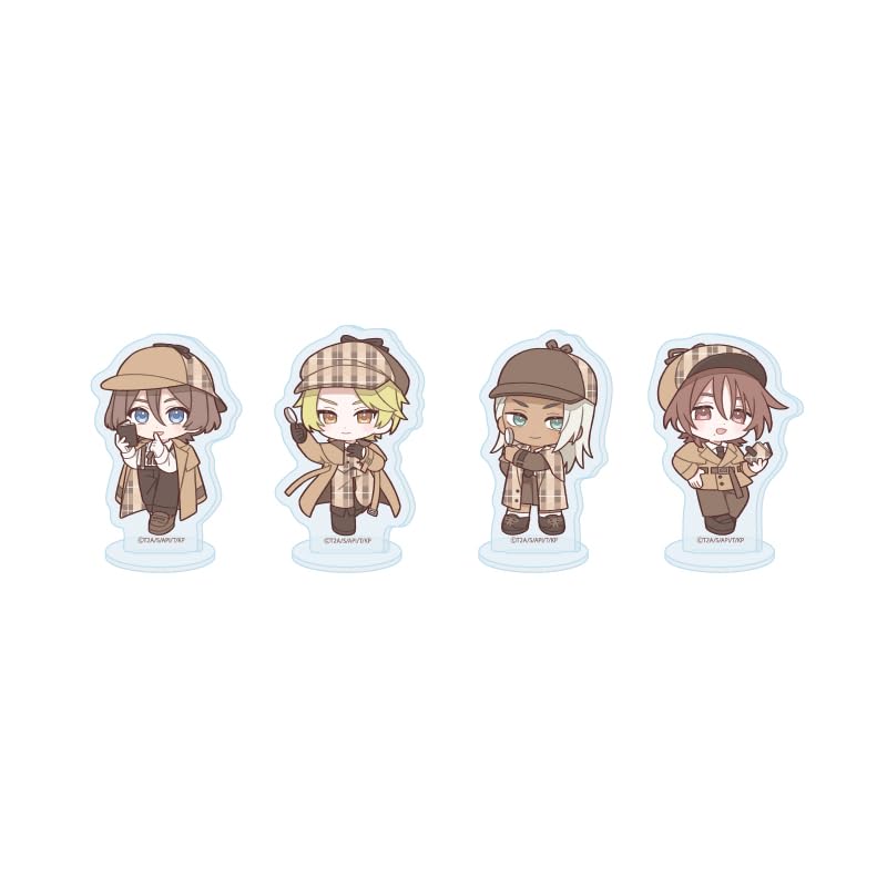 KING OF PRISM Your Endless Call Everyone Shine PrismTours 01 Acrylic Mini Stand Complete Set (4 Pieces Per Box)