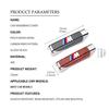 Car Handbrake Grips Protection Cover Parking Brake Decoration For BMW Performance M E87 E30 E46 E28 F35 G20 E93 F20 X3 X