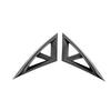 2X Carbon Fiber Front Fog Lamp Light Cover Trim For Hyundai Elantra 2021 2022
