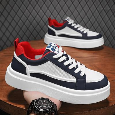 Skateboard Loafers Casual Shoes Casual Sneaker Male Sneakers Sports and Leisure Platform Sports Shoes Soft and Comfortable