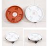 1Pc Circular Flower Pot Tray Thickened Mobile Universal Wheel Heavy Rolling Flower Pot Base for Indoor and Outdoor Balcony
