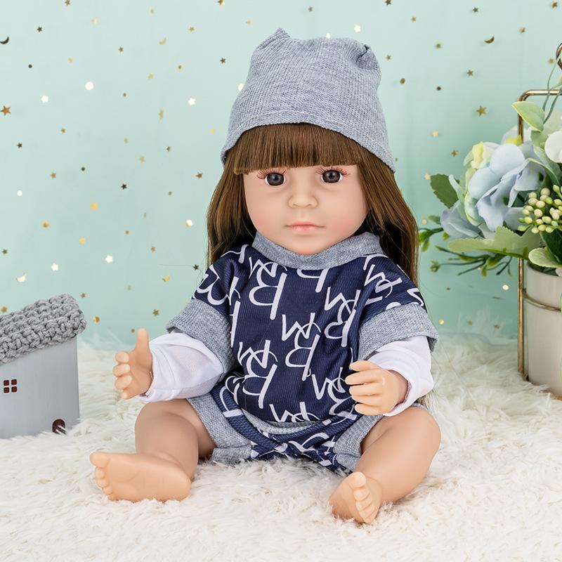 30cm Reborn Doll Simulation Comfort Baby Doll Vinyl Soft Rubber Doll