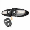 Bicycle Remote Steering Projection Taillight - 5 Modes Universal Night Safety Warning Light for Mountain/Road Bikes