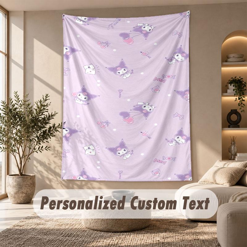 Wall Hanging Tapestry Art Cloth Bedroom Room Background DecorKuromi