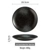 12-inch Japanese Style Round Dinner and Salad Plate