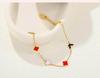 Schmetterling Herz Kleeblatt Titanstahl Armband - Modischer Leichter Luxus Schmuck