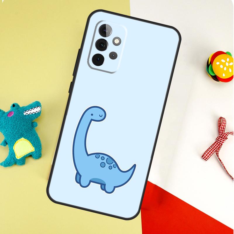 Cute Dinosaur Baby For Samsung Galaxy A53 A33 A13 A54 A34 A14 A55 A35 A15 A05 A06 A16 A22 A32 A52 Phone Case