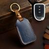 Leather Cover Shell Holder Set for Toyota Yaris HAIs 2020 Hiace 200 2/3 Buttons Smart Remote Car Key Case Keychian Accessories