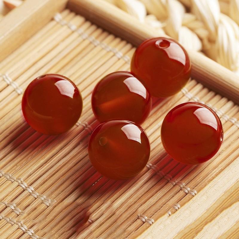 High-Quality Ice Type Agate Beads for DIY Bracelets – Zhaomi Hong Nan Hong Collection 9A High Ice Type Bead 10mm x 1 piece