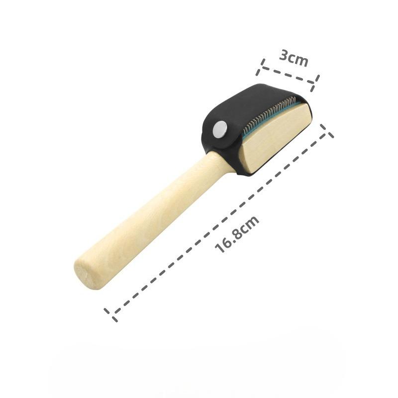 Dance Shoe Brush - Stainless Steel Needle Birch Wood Dance Shoe Brush - Dance Shoe Sole Brush