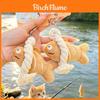 Small Fish Dried Plush Keychain With Soft Material For Gift And Bag Decor