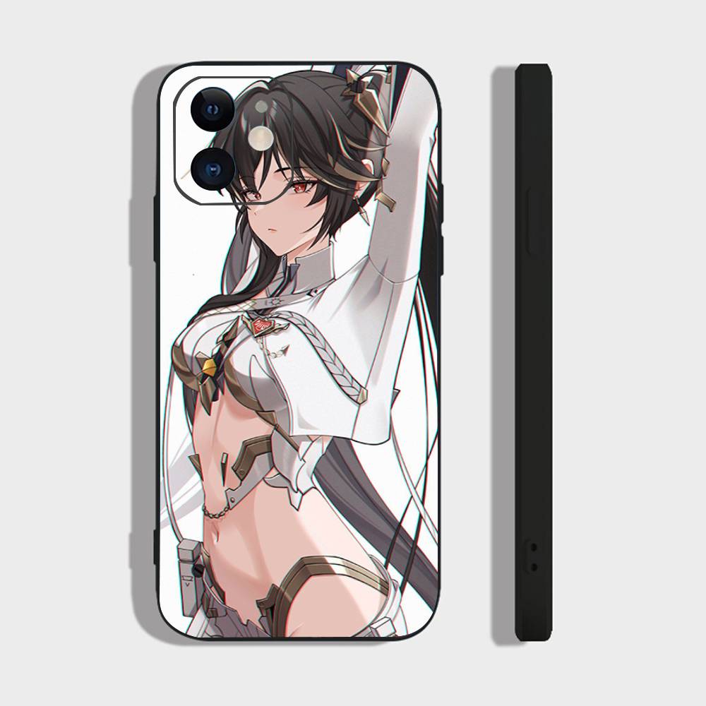 

Lucia Pyroath Animated Game P-Punishing Gray Raven Phone Case For IPhone 17 Air 16 15 14 13 Pro Max 11 12 Black Silicone Cover IPHONE 12MINI