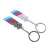 3D Carbon Fiber Metal Car Emblem Keychain Key Chain Keyrings Key Holders for BMW M3 M5 M Power Badge Auto Decoration Accessories ujhzt90