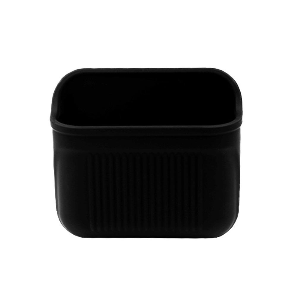Self-adhesive Silicone Toothbrush Holder Wall Mounted Storage Box  Bathroom  Organizer