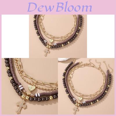Gothic Style Cross Necklace For Women With Zinc Alloy Geometric Pendant And Chain For Casual Wear