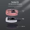 Mercedes TPU Soft Rubber Key Case for A-Class, C-Class, E-Class, GLC-Class, C200L - Car Remote Cover with Buckle