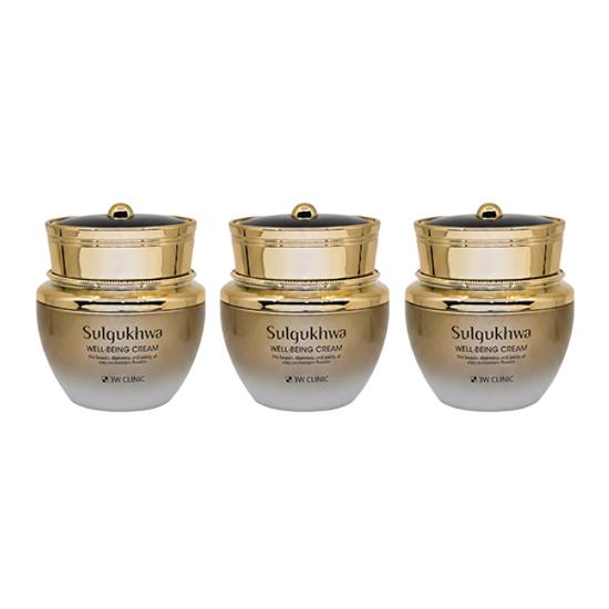 3W Sul Gukhwa Well-Being Kräuter-Hautpflege 4-teiliges Set (Ton120ml + Emulsion120ml + Augencreme40g + Creme60g) (13 Optionen)