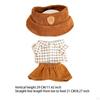 Hanging Doll Hat T-shirt Pants Costume Gear for 15cm/17cm Plush Display