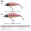 Daiwa Trout Silver Creek Minnow TS 44S Lure